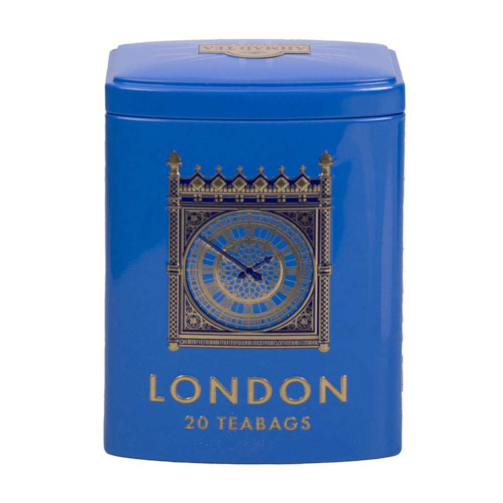 Colourful London Caddy with Earl Grey Tea - 20 Teabags