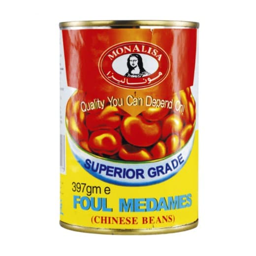 Monalisa Foul Medames Chinese Beans 400g