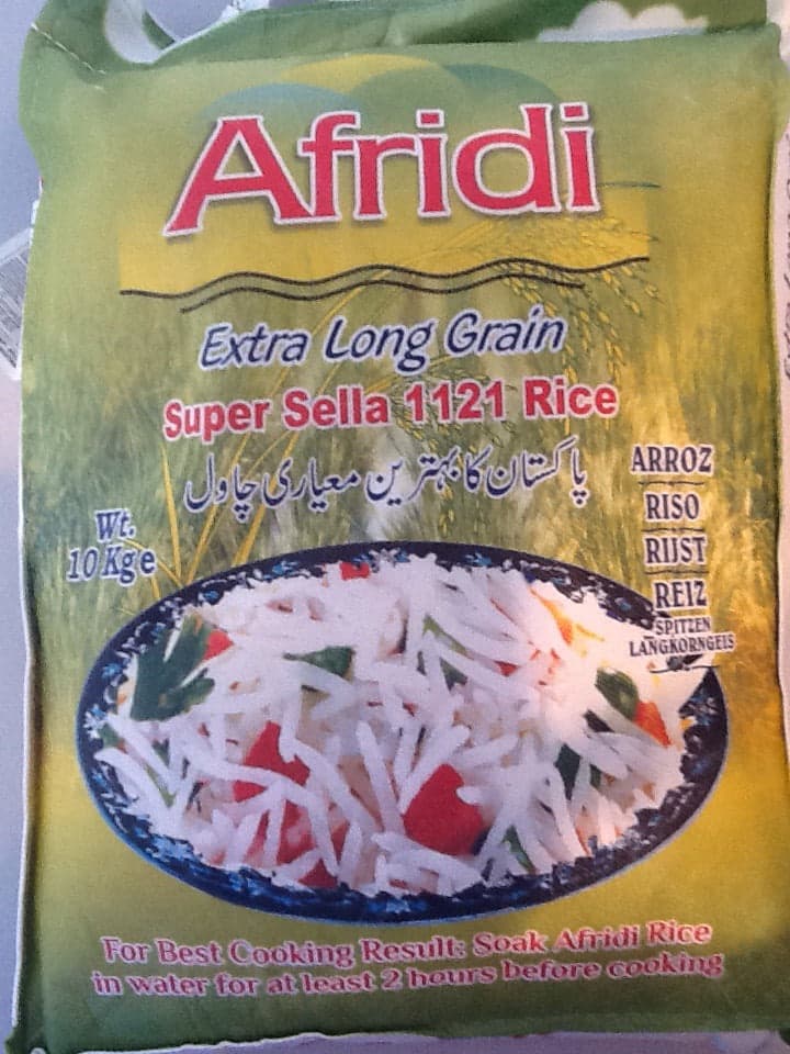 Afridi Super Sella 1121 Rice 10kg