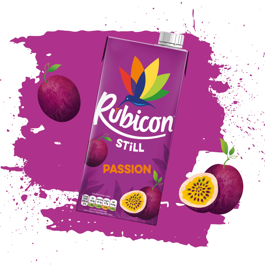 Rubicon Passion Fruit Still Juice Drink 1L